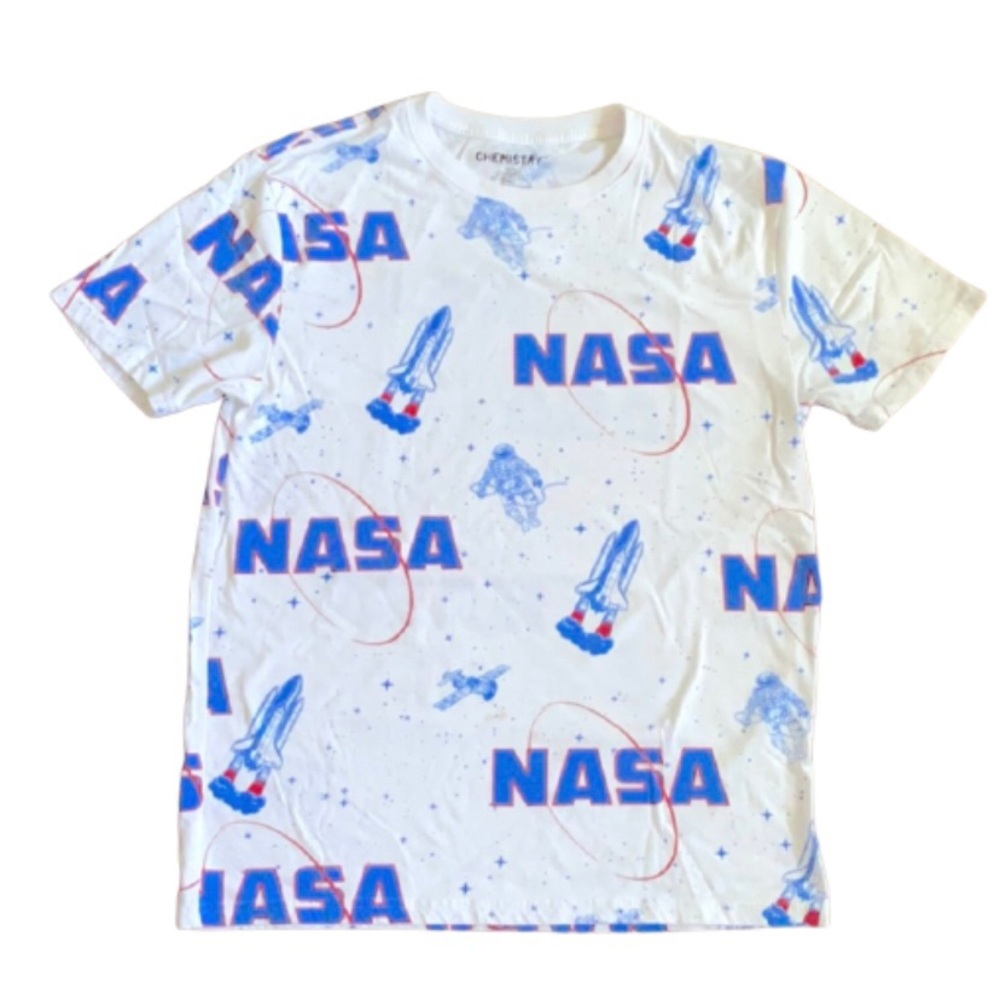 NASA All Over Print Graphic Tee